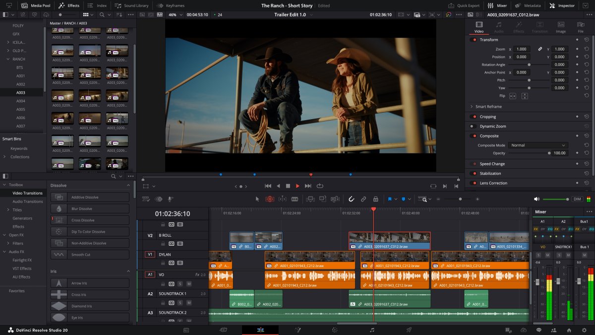DaVinci Resolve 20 - Montage